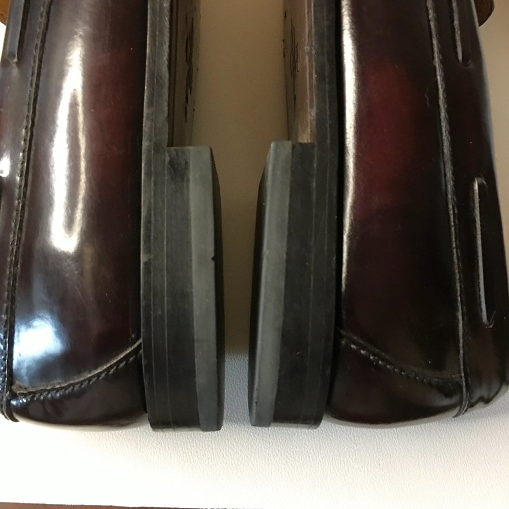 𝐂𝐎𝐋𝐄 𝐇𝐀𝐀𝐍 Burgundy Hudson Kiltie Tassel  -  Size 10 - Picture 8 of 13